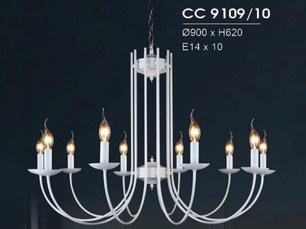 Đèn chùm đồng trang trí mẫu mới hiện đại siêu đẹp HFCC-9109/10