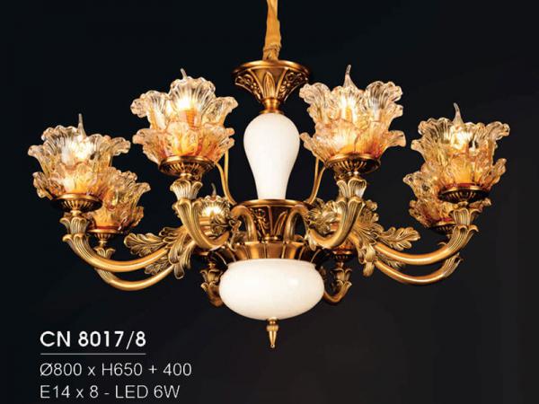 Đèn chùm pha lê hiện đại trang trí siêu đẹp HFCN-8017/8