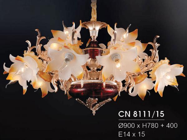 Đèn chùm pha lê hiện đại trang trí siêu đẹp HFCN-8111/15
