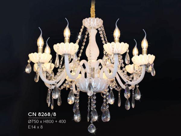 Đèn chùm pha lê hiện đại trang trí siêu đẹp HFCN-8268/8