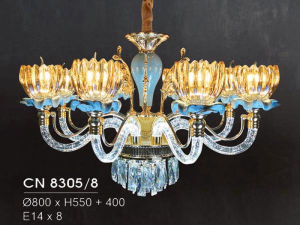 Đèn chùm pha lê hiện đại trang trí siêu đẹp HFCN-8305/8