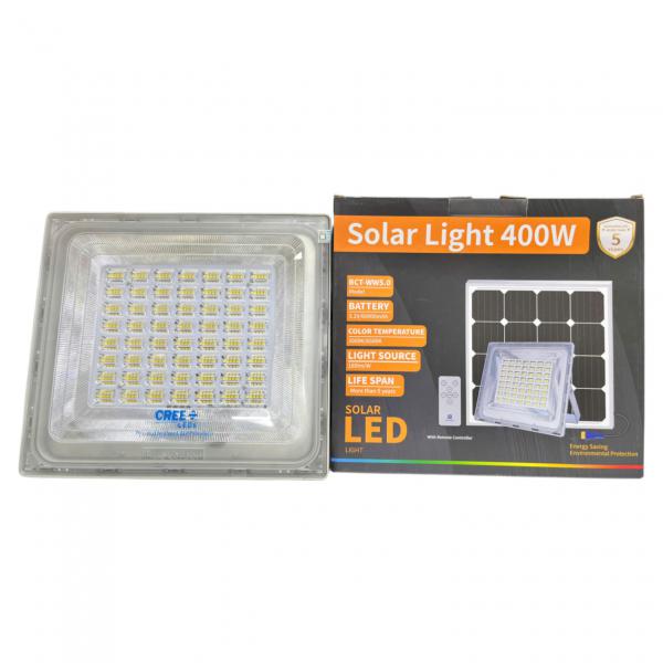 Đèn Pha Năng Lượng Mặt Trời 400W Cao Cấp Roiled 5.0 – Chuyên Dùng Cho Công Trình 