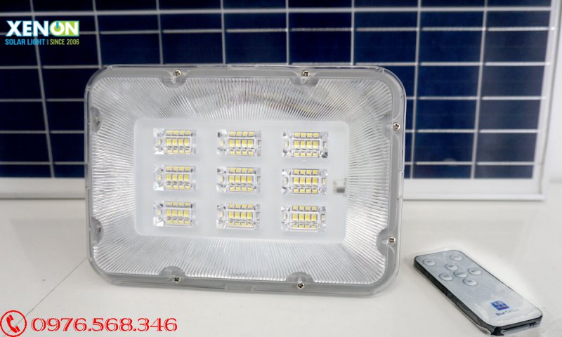 Đèn Pha Năng Lượng Mặt Trời 100W Roiled RLP – Siêu Sáng, Chống Nước IP66