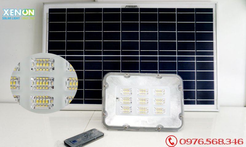 Đèn Pha Năng Lượng Mặt Trời 100W Roiled RLP – Siêu Sáng, Chống Nước IP66