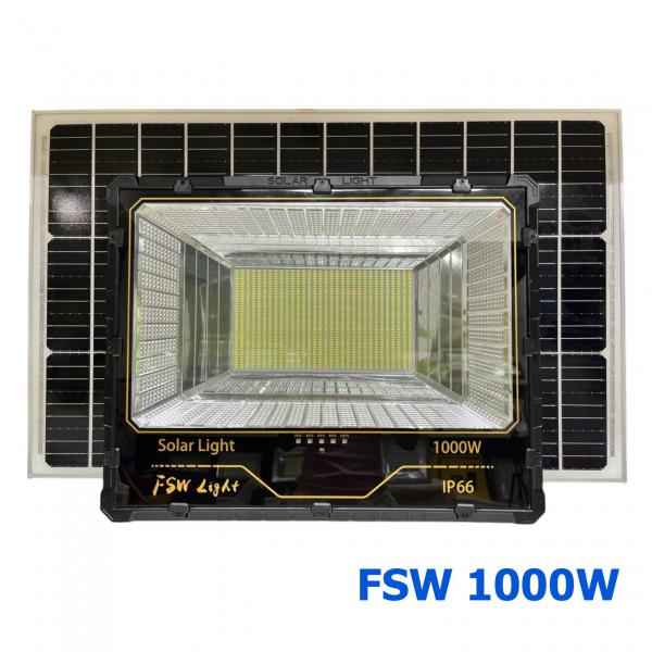 Đèn Pha Năng Lượng Mặt Trời FSW 1000W – Siêu Sáng, Chiếu Sáng Công Trình 