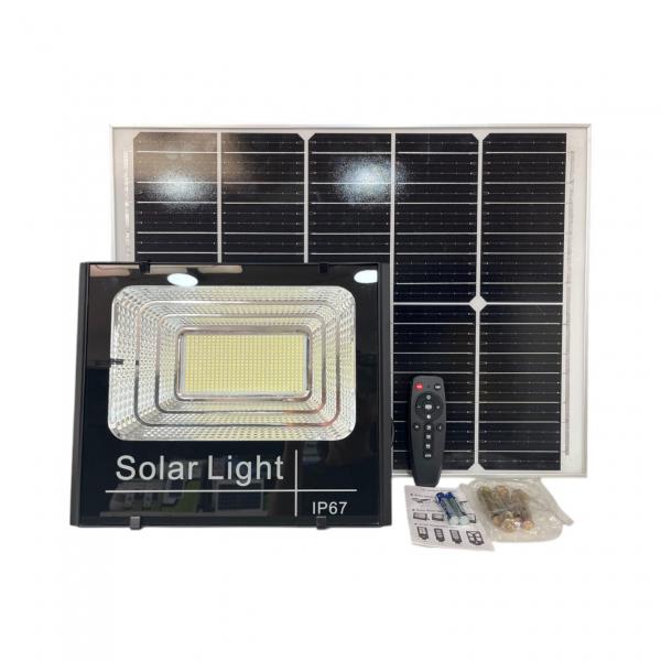 Đèn Pha Năng Lượng Mặt Trời TC-300W – Pin Mono, Chống Nước IP67 