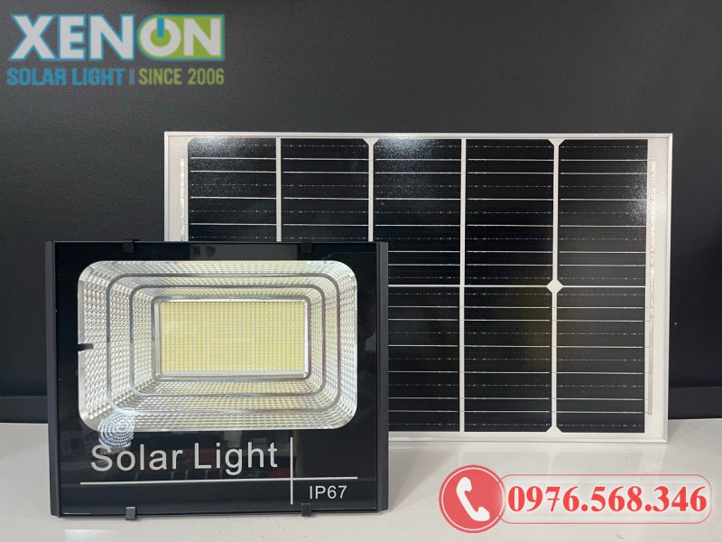 Đèn Pha Năng Lượng Mặt Trời TC-400 400W – Pin Mono, Chống Nước IP67