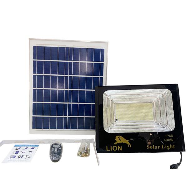 Đèn Pha Năng Lượng Mặt Trời Lion MP-400W Chính Hãng – IP66 Siêu Sáng 