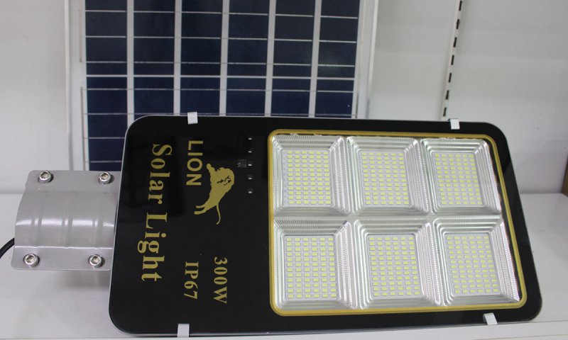 Đèn Đường Năng Lượng Lion J-300w Giá Rẻ, Chiếu Sáng Nông Thôn Đèn Đường Năng Lượng Lion J-300w Giá Rẻ, Chiếu Sáng Nông Thôn