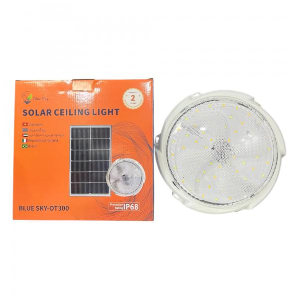 Đèn Ốp Trần Năng Lượng Mặt Trời 300W OT300W IP68 