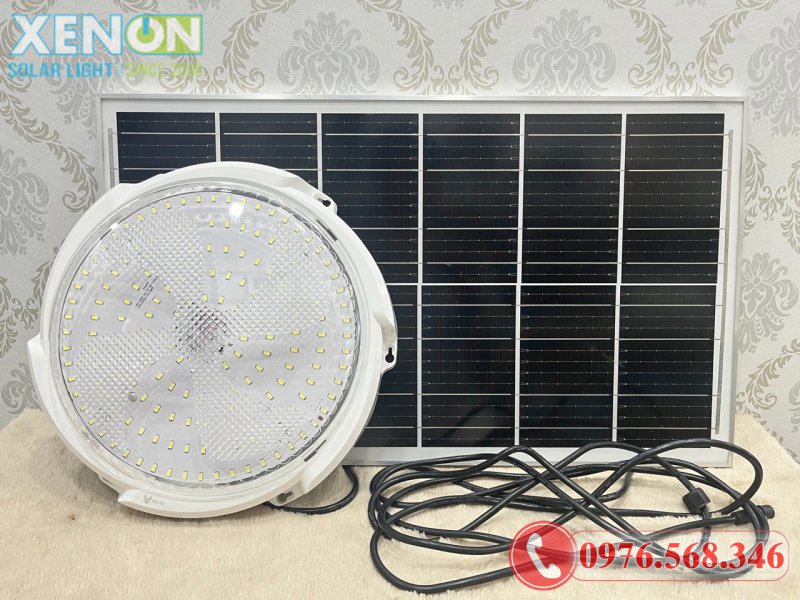 Đèn Ốp Trần Năng Lượng Mặt Trời 300W Trong Nhà Giá Tốt