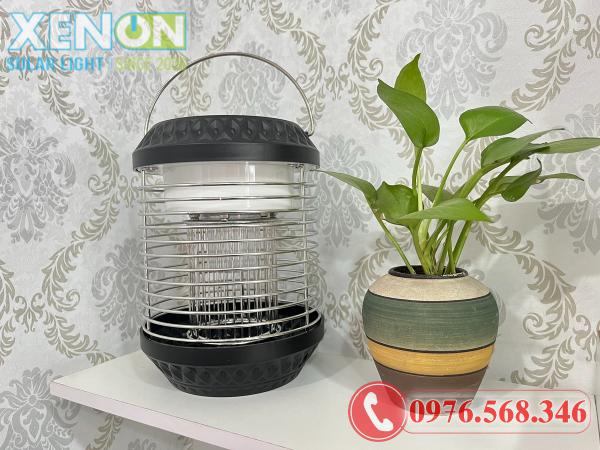 Đèn Bắt Muỗi Năng Lượng Mặt Trời 2 Chế Độ Ánh Sáng – Diệt Muỗi Hiệu Quả, Tiết Kiệm Điện 