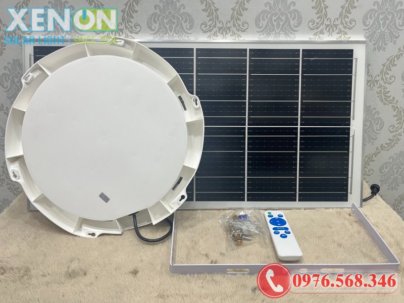 Đèn Ốp Trần Năng Lượng Mặt Trời 400W Giá Rẻ Chính Hãng